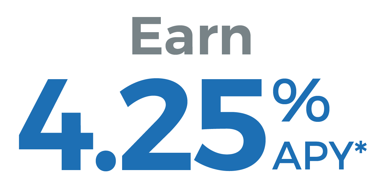 4.25% APY CD graphic