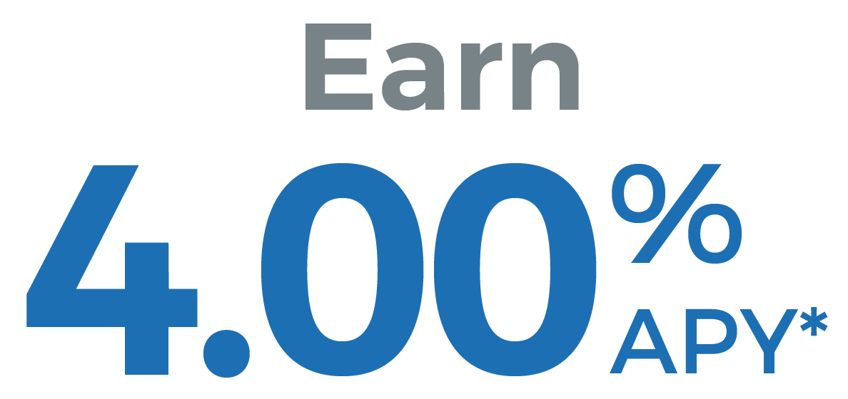 4.00% APY graphic