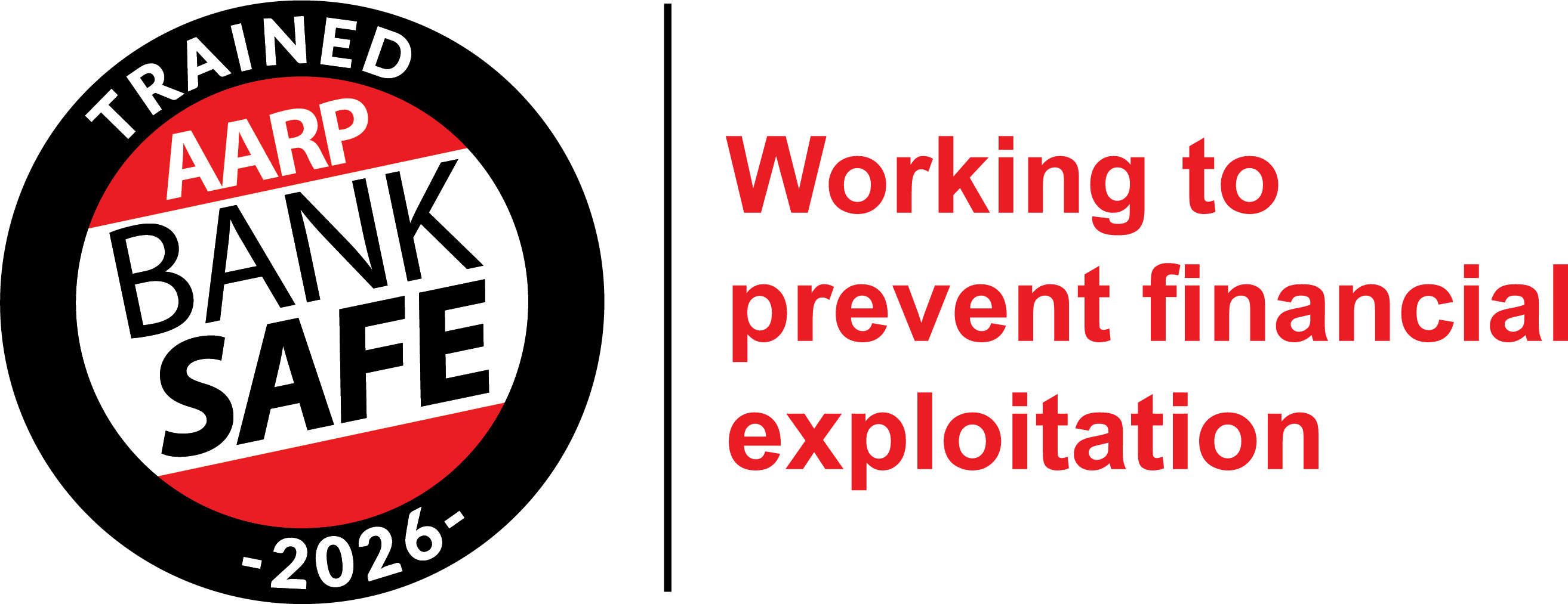 AARP BankSafe 2026 Badge