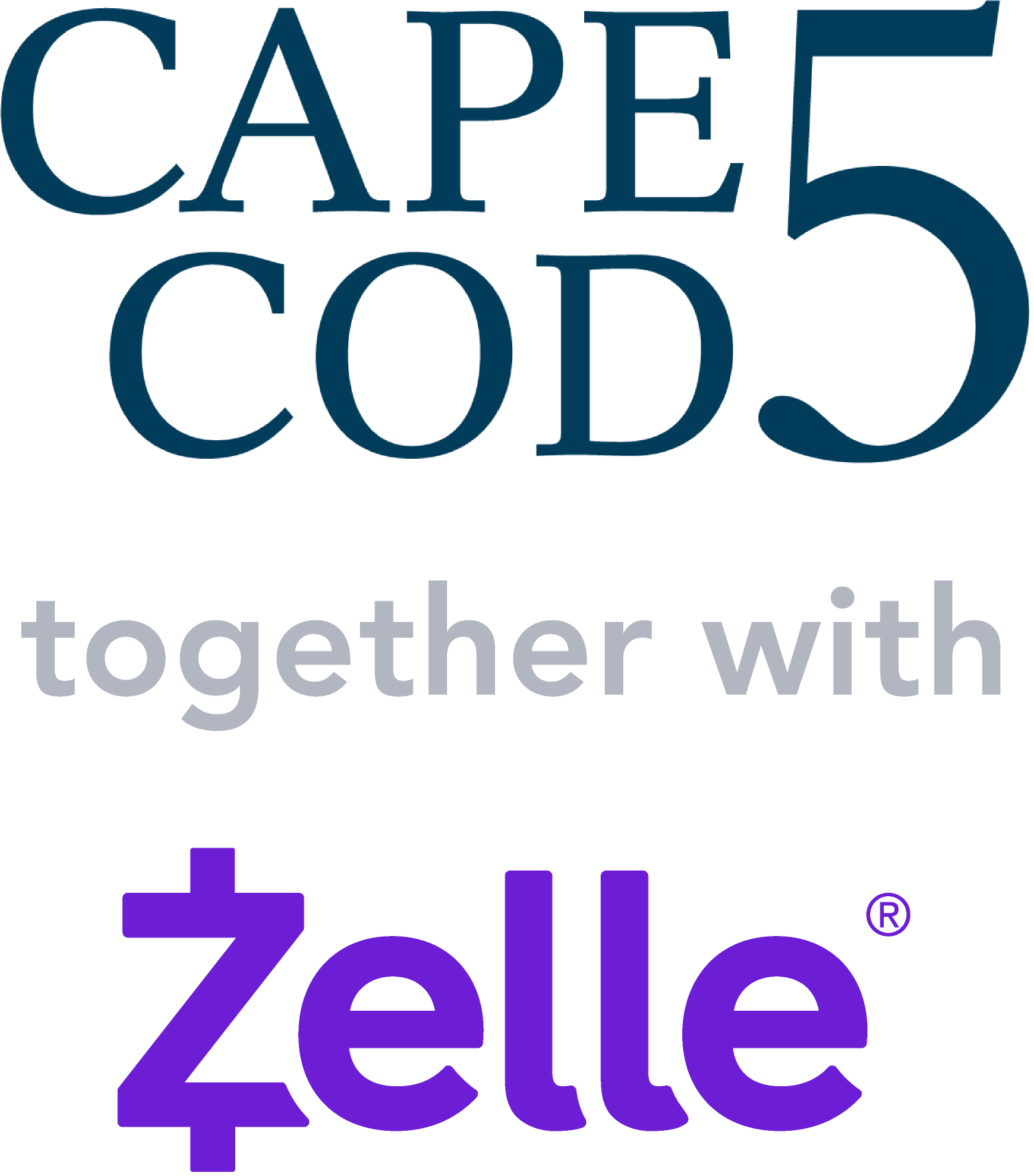 Cape Cod 5 and Zelle logo