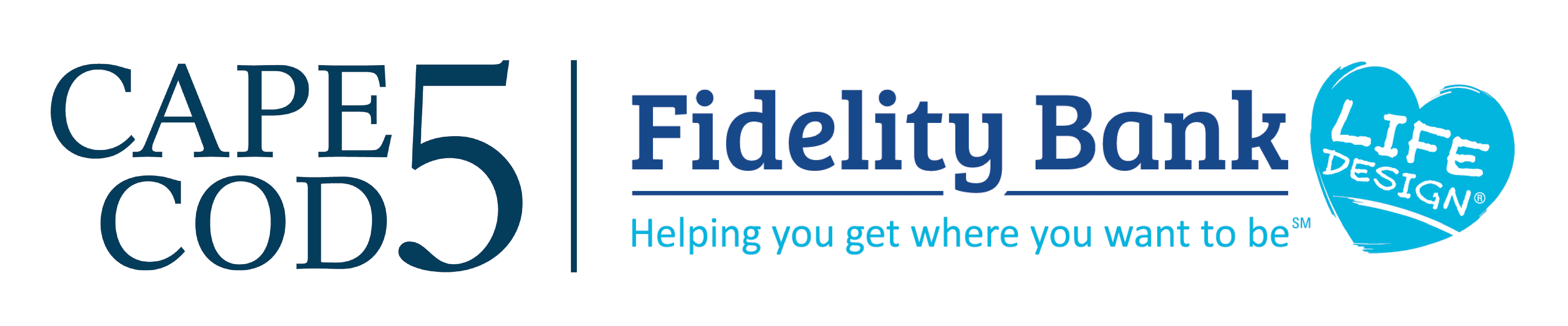 Cape Cod 5 and Fidelity Bank logos