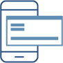 mobile card icon