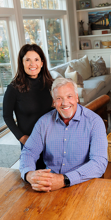 Daneen and Jim Law, Cape Cod 5 mortgage customers