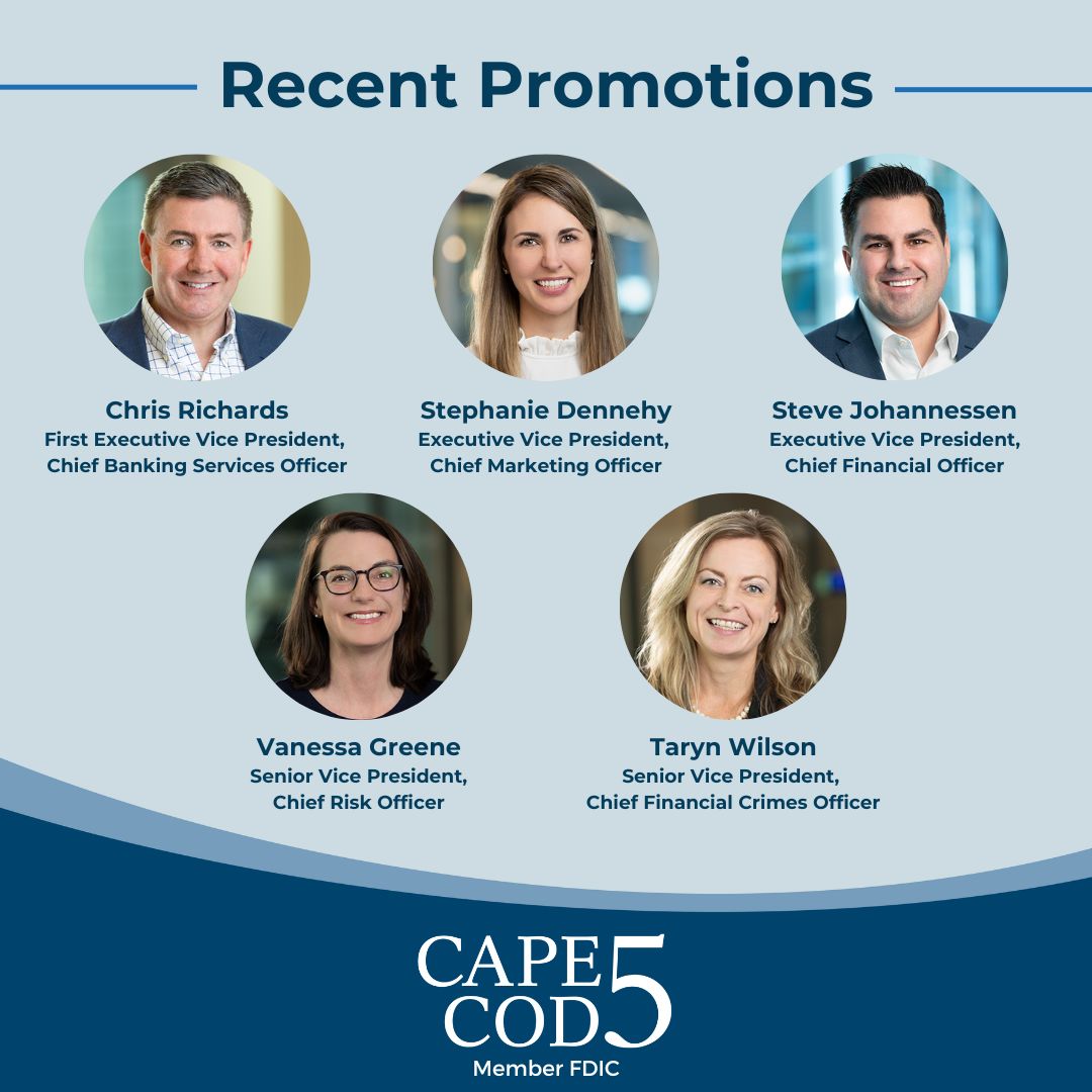 Cape Cod 5 Recent Promotions
