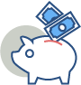 piggy bank icon