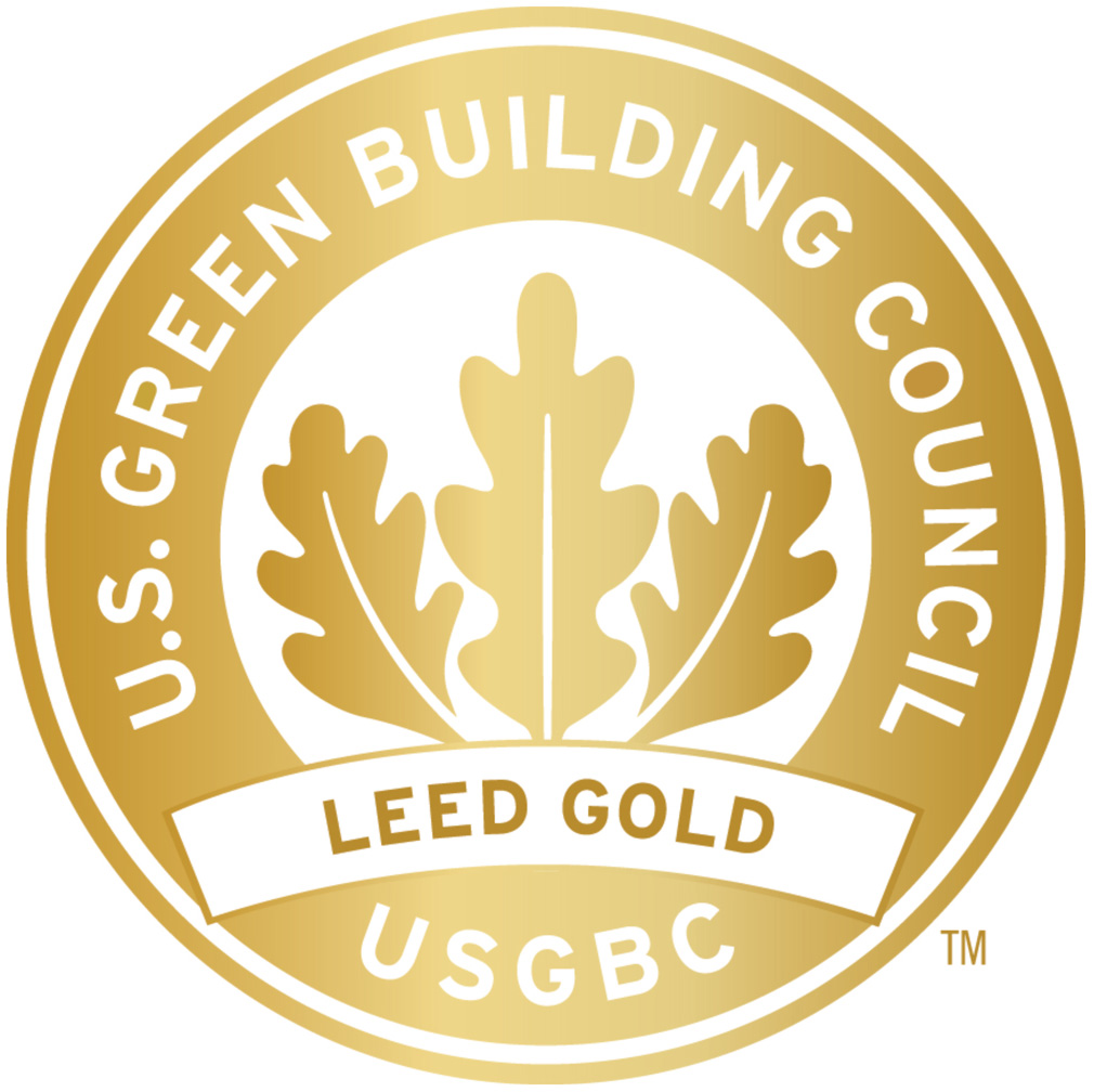 LEED Gold Certification badge