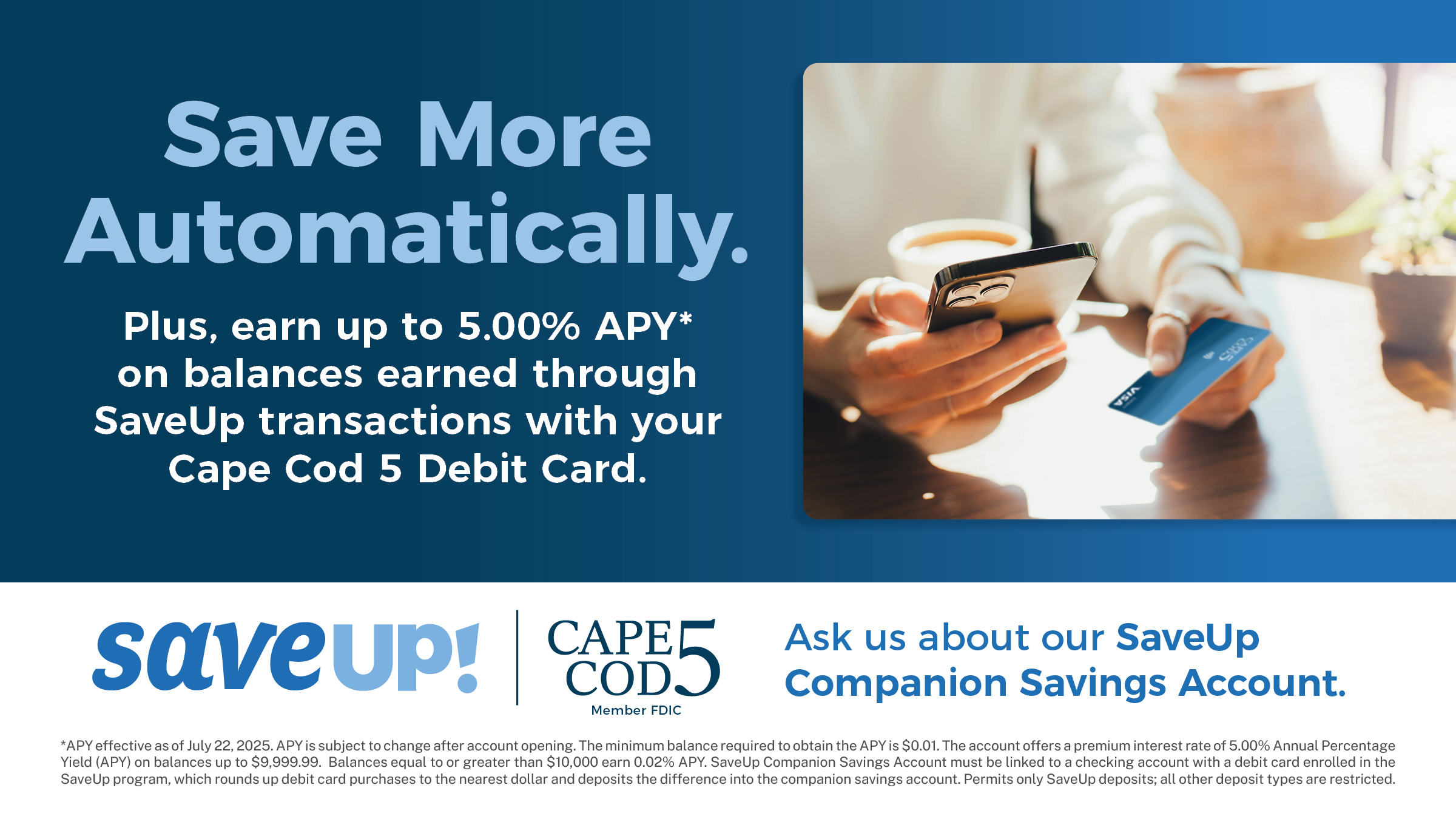 SaveUp! Companion Savings Account Offer