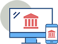 online & mobile banking icon