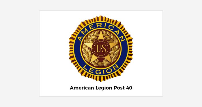 American Legion Post 40 logo