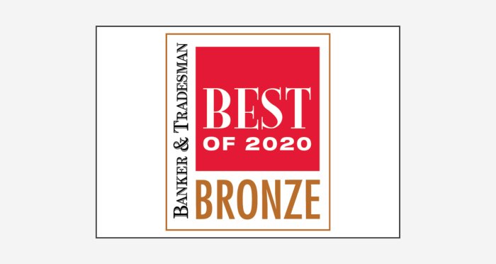 Banker and Tradesmen Best of 2020 Bronze badge