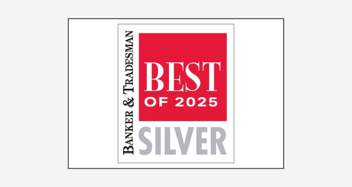 Banker and Tradesman Best of 2025 Silver badge