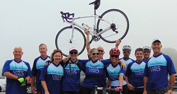Cape Cod 5 team members in charity bicycle ride