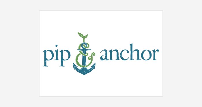 Pip & Anchor logo