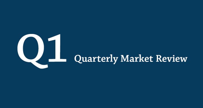 First Quarter Market Review graphic