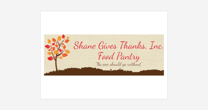 Shane Gives Thanks logo