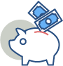 piggy bank icon